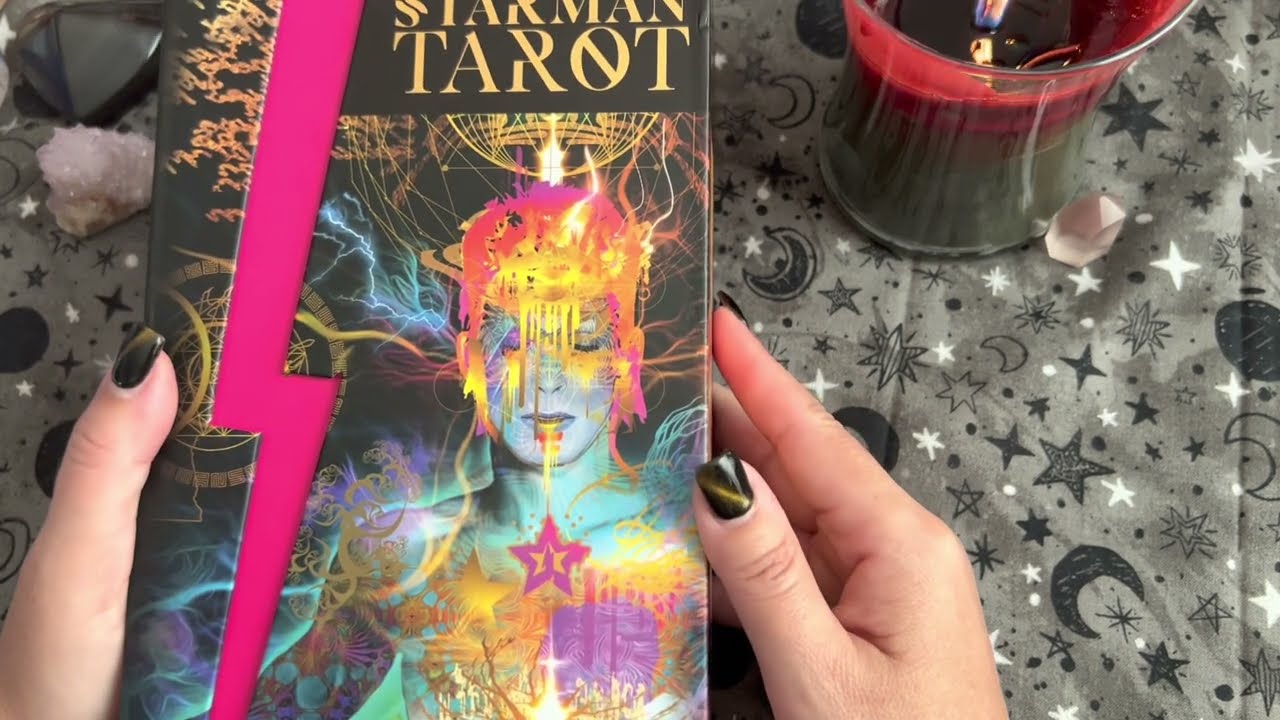 STARMAN TAROT /Flip Through / What the Deck / David Bowie ￼