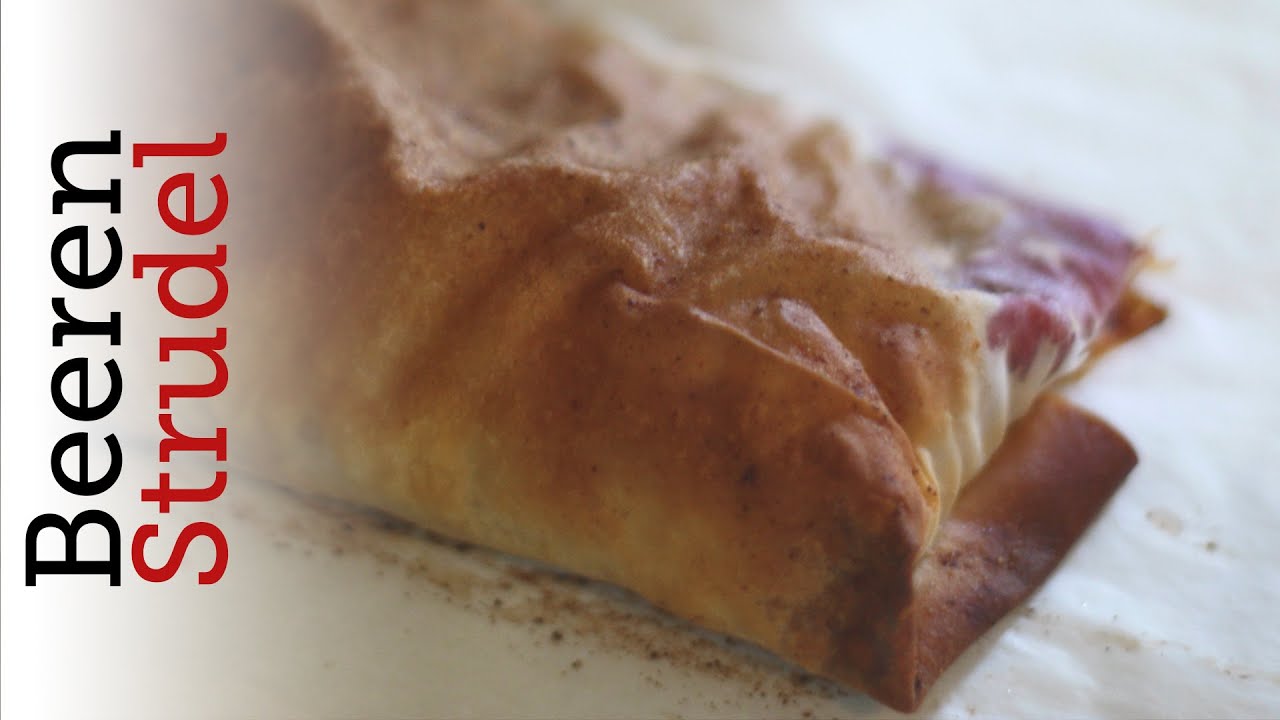 Rezept - Beerenstrudel (Red Kitchen - Folge 197)