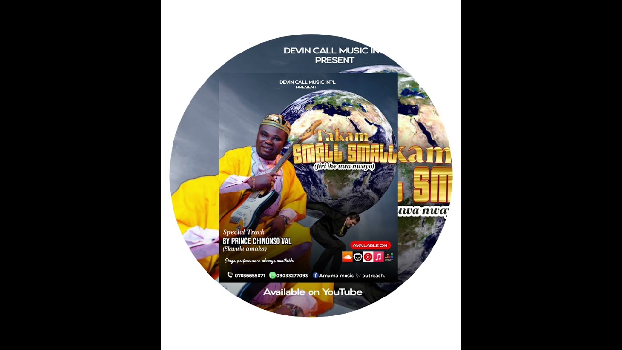 TAKAM SMALL SMALL:BY PRINCE CHINONSO VAL AMUMA.