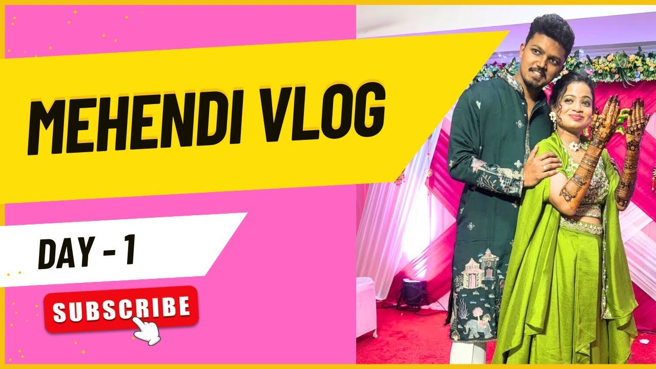 Mehendi Function of Saurabh & Soniya | Fun, Dance & Rituals | Wedding Vlog ❤️ 💐 