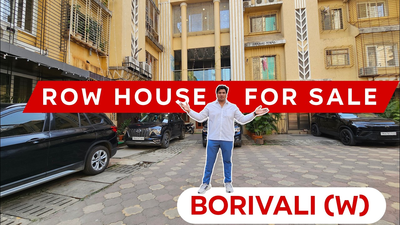 Jodi Row House For Sale In Borivali West/ Luxury & Spacious Row House/ Resale Row House In Mumbai