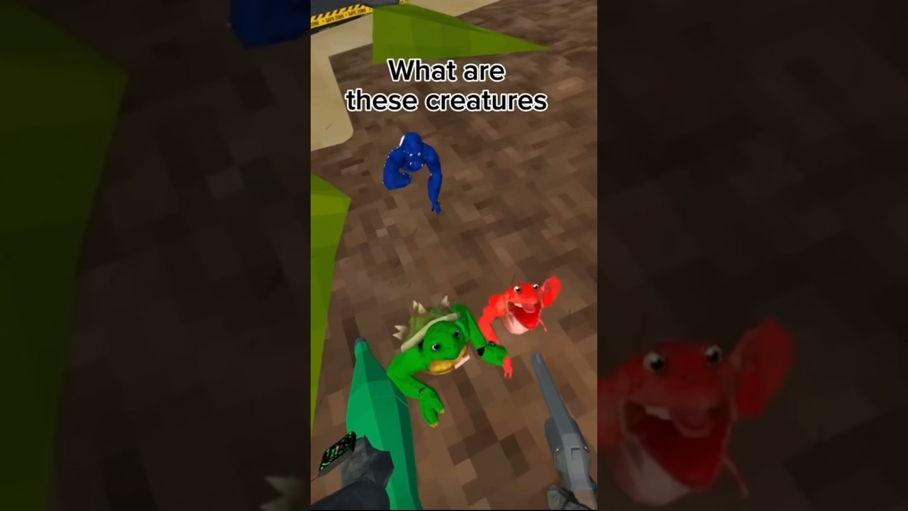 What are these creatures? #animalcompany #vr