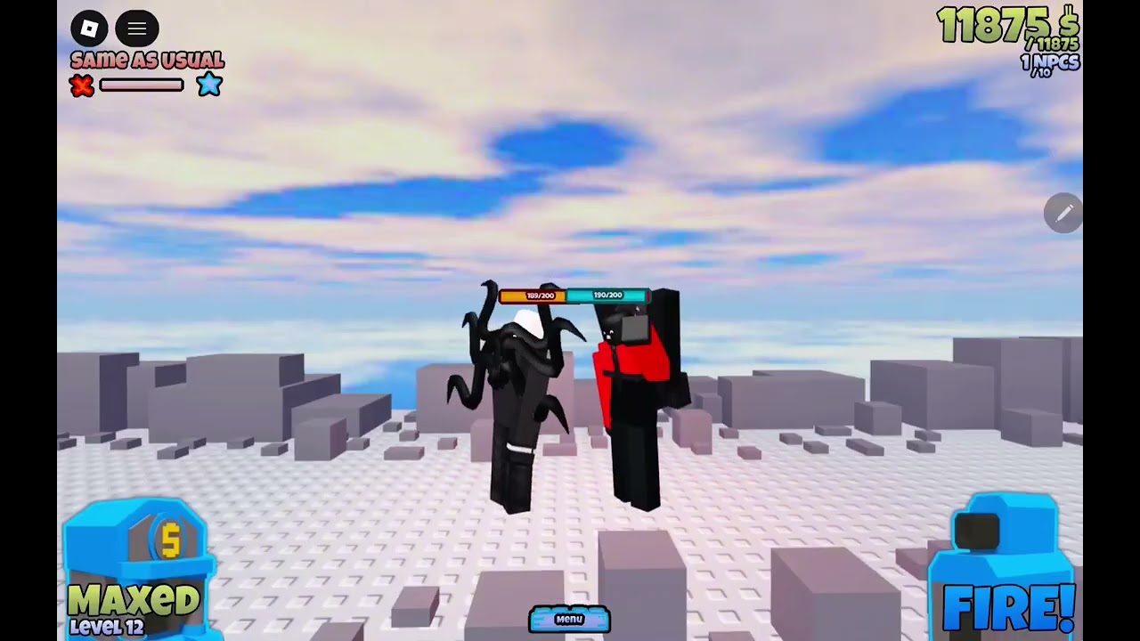 Black Enemies vs their Alt Forms (NO BOSSES) | ROBLOX The Battle Bricks