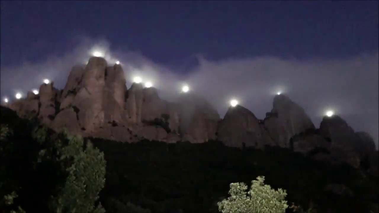 Montserrat il·luminada · Llum i Llibertat