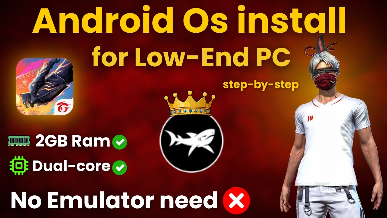 No 01🚀 Android OS install for low end PCs.| Drock OS |#topgamergg |@topgamer_gg