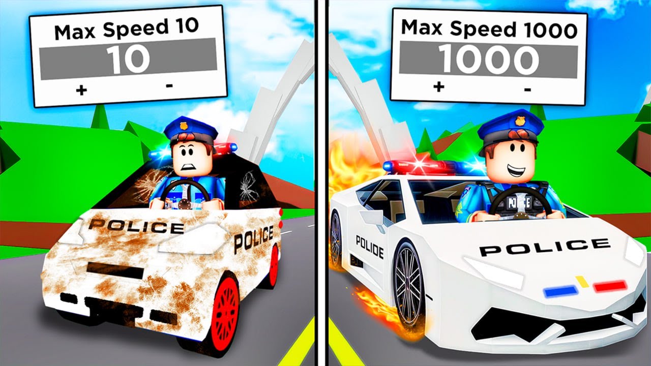 Upgrading MAX LEVEL Police Car in Brookhaven RP..