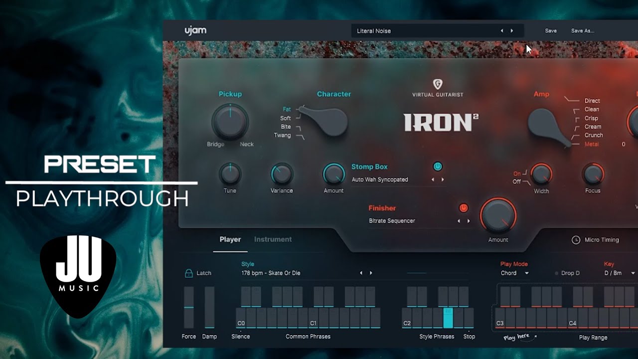Virtual Guitarist IRON 2 by UJAM Instruments (No Talk) | Preset Playthrough