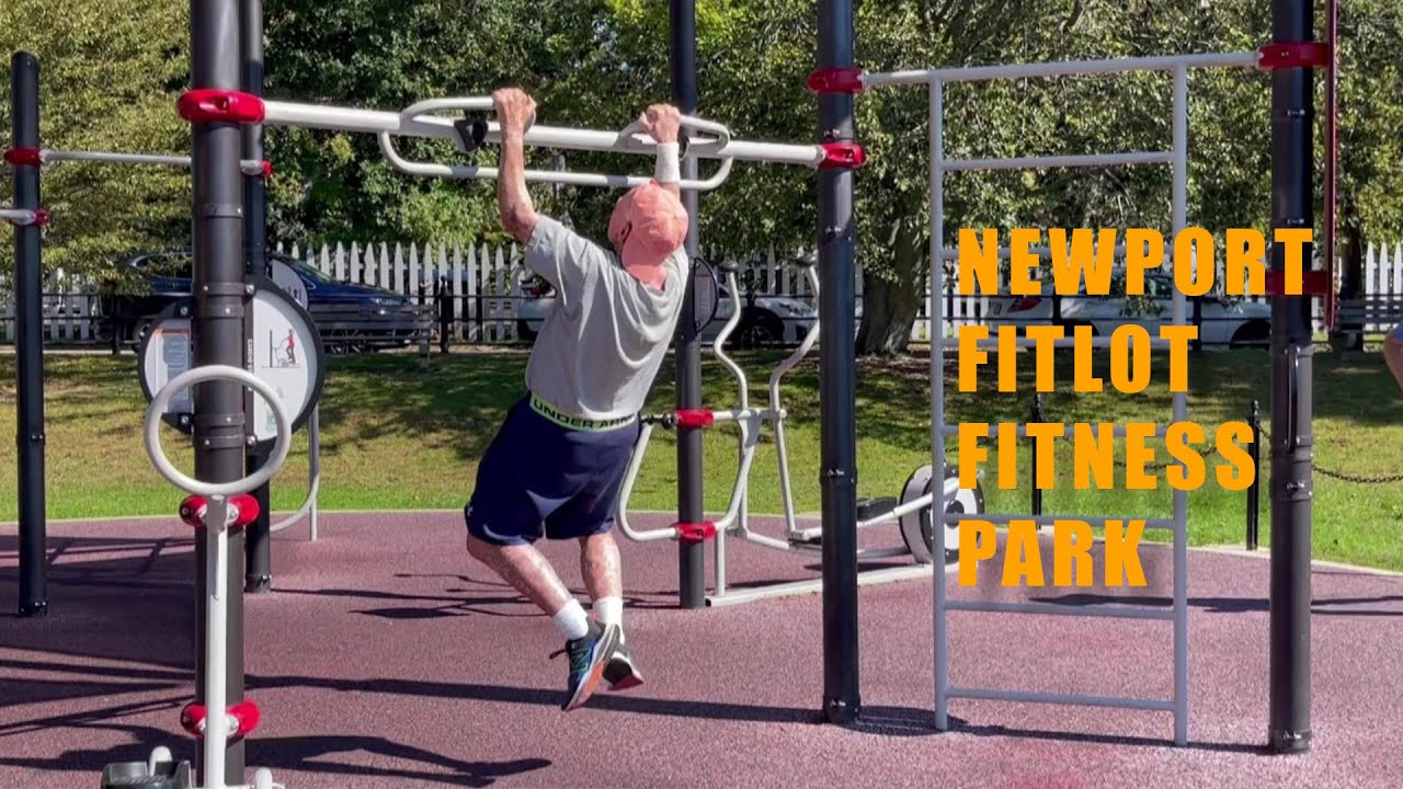 AARP FITLOT FITNESS PARK in Newport, RI