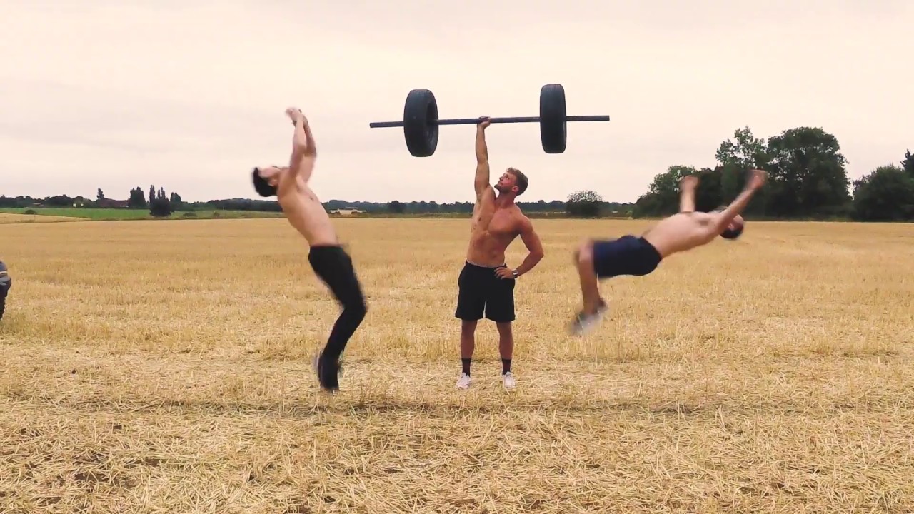 Alex Luchita and Tom Kemp FARM ARMS WORKOUT