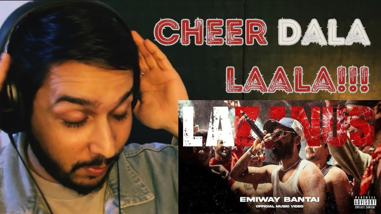 Cheer Daala Laala | Emiway Bantai - Lazanus | Reaction Video | Review By Kalakaar