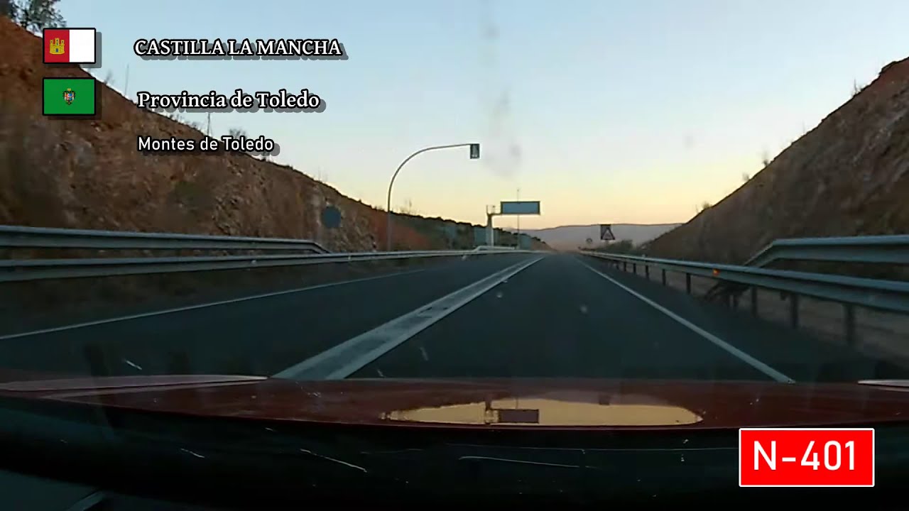 Let's Drive #59: Toledo - Ciudad Real (Spain)
