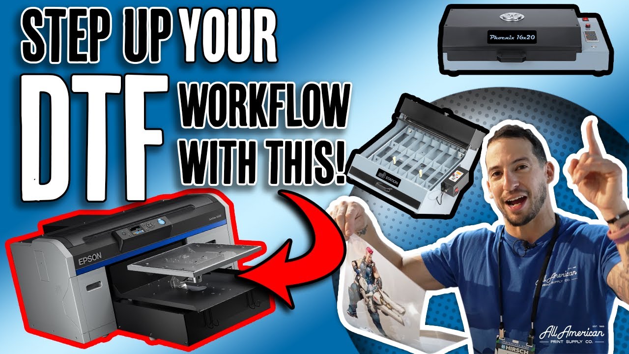 Лучшая настройка DTF на Epson F2100 | AA Print Supply