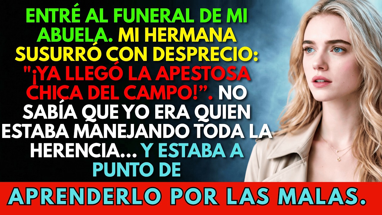 Se burlaron de mí en el funeral de mi abuela — luego descubrieron que la herencia que peleaban es mi