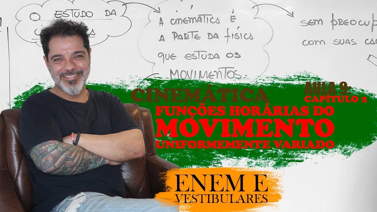 Aula 9: Funções horárias do movimento uniformemente variado - Física Essencial