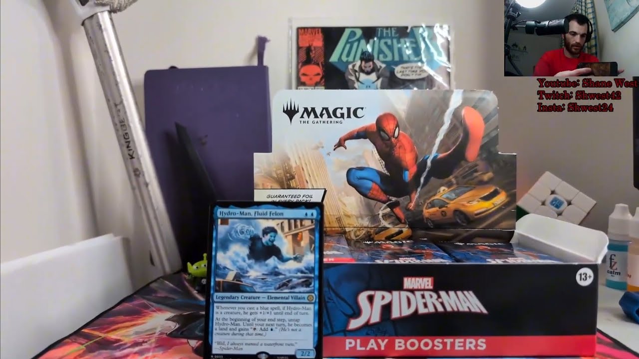 Magic Marvel Spiderman Booster Box Opening (Play Boosters)