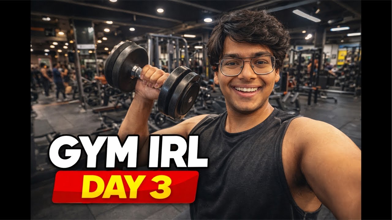 Do Gym with me. Day 3 Shoulders IRL.