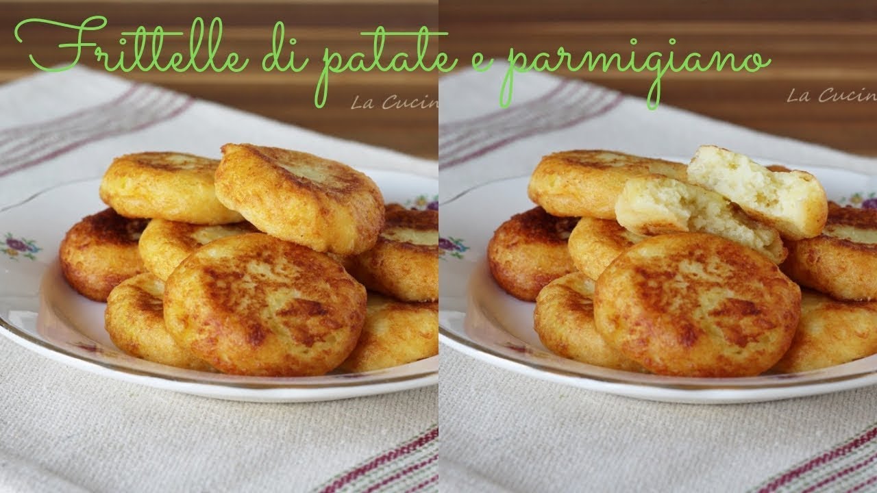 Frittelle di patate e parmigiano - Morbide e saporite