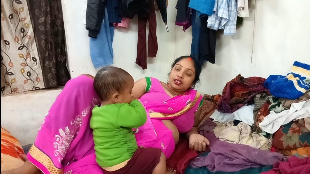 आज रिया ब्रेस्टफीडिंग नहीं करेगी | cute family morning vlog | Baldeepmonikavlog 