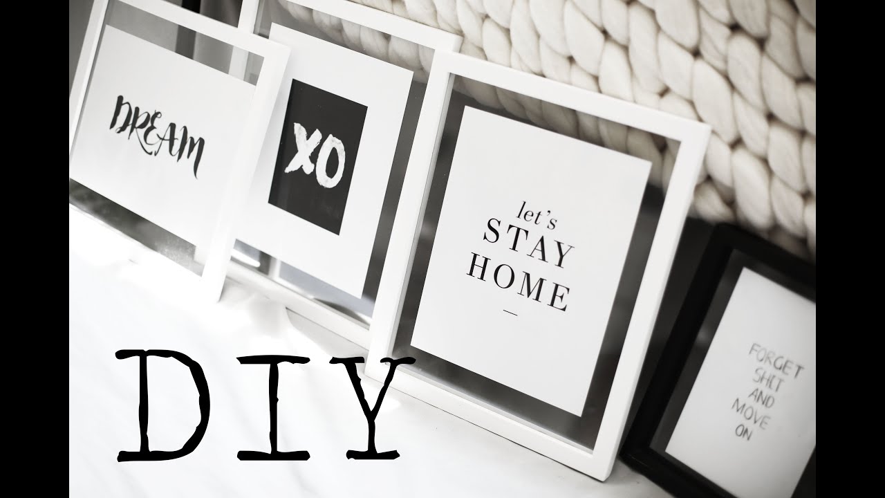 DIY | Minimal Pinterest Wall Art