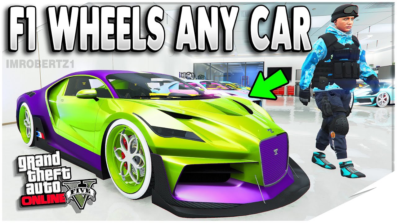 GTA 5 Online F1 BENNY'S WHEELS CAR TO CAR MERGE GLITCH ANY CAR BEFF GTA 5 Glitches