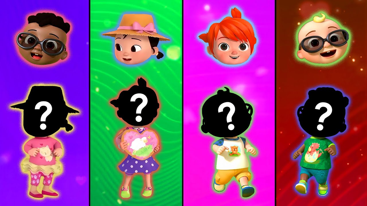 Head or Body? Can You Match the Right Head to CeCe, Ji, Cody, and Yoyo? | Fun Animation Challenge