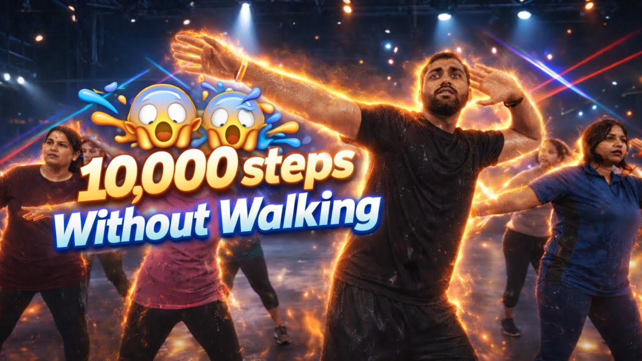 10,000 steps Without Walking || Govind || Mayuri Dance & Fitness Academy || #workout #trendingsong