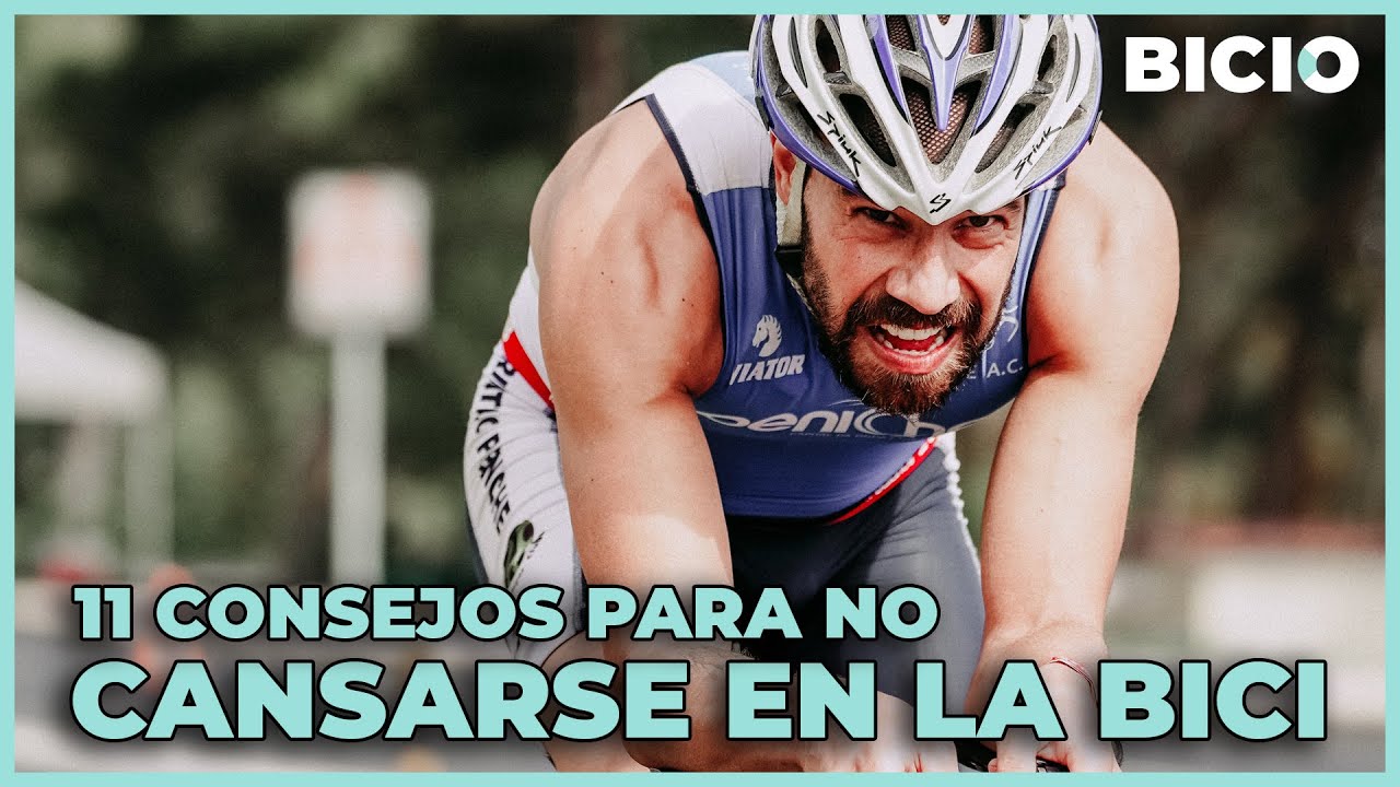 TRUCOS y CONSEJOS para NO CANSARSE sobre la bicicleta