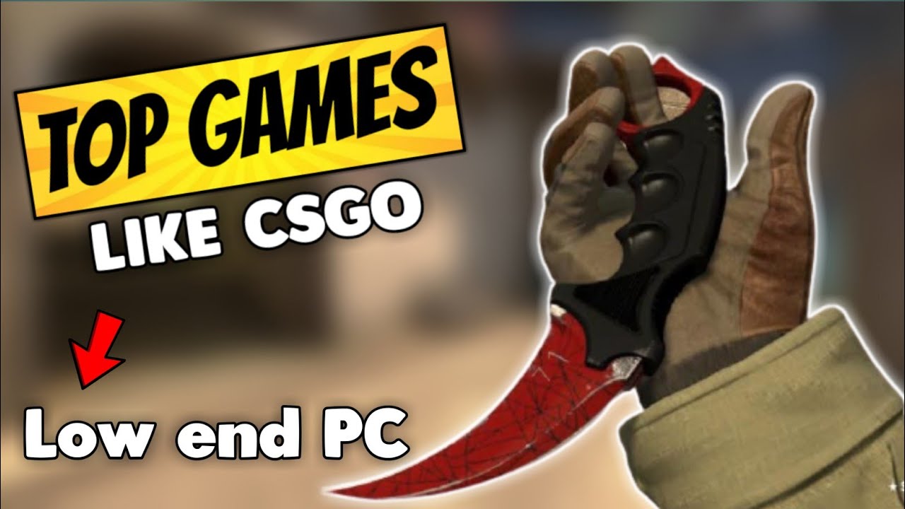 Top games like CS GO for your Low end pc | Best FPS games for PC | Reality gaming yt