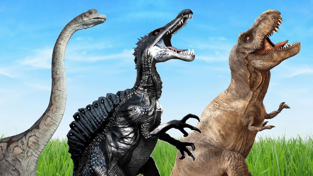 Dinosaurs Monster Mega Collection Finger Family Nursery Rhymes - Jurassic Dinosaur Cartoon Song