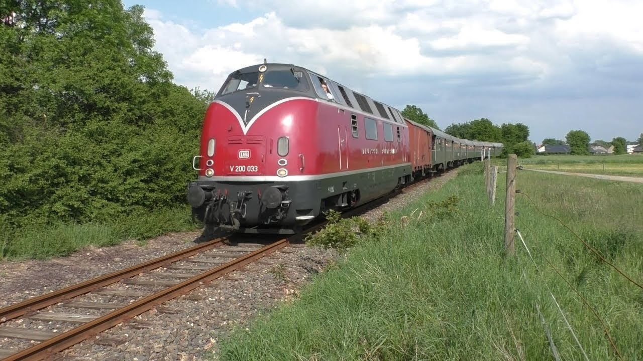 Montan Express mit V200 033 & 78 468 /  Plandampf Erinnerungen im Angertal 2008