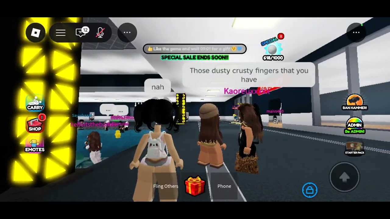 Playing girl and boys hangout but gone Wrong