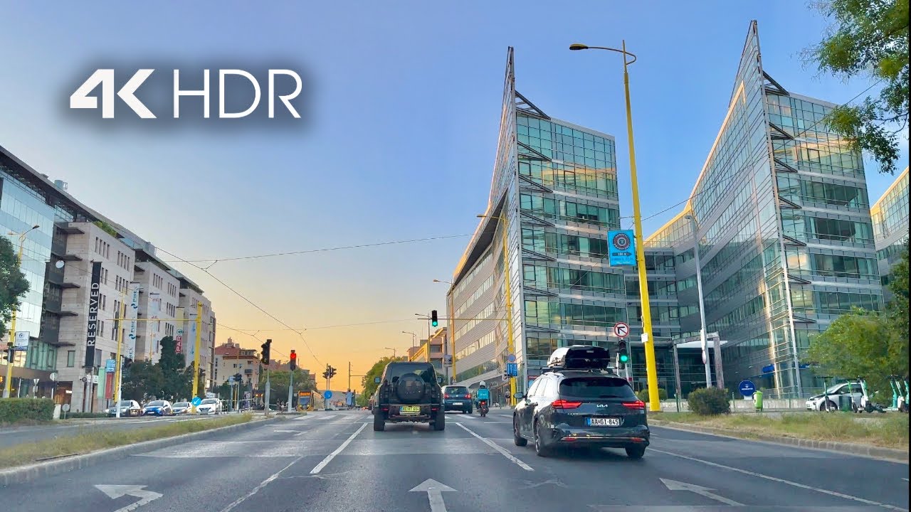 🇭🇺 Budapest, Evening Summer Driving  | 4K HDR 60FPS. Jul 2024