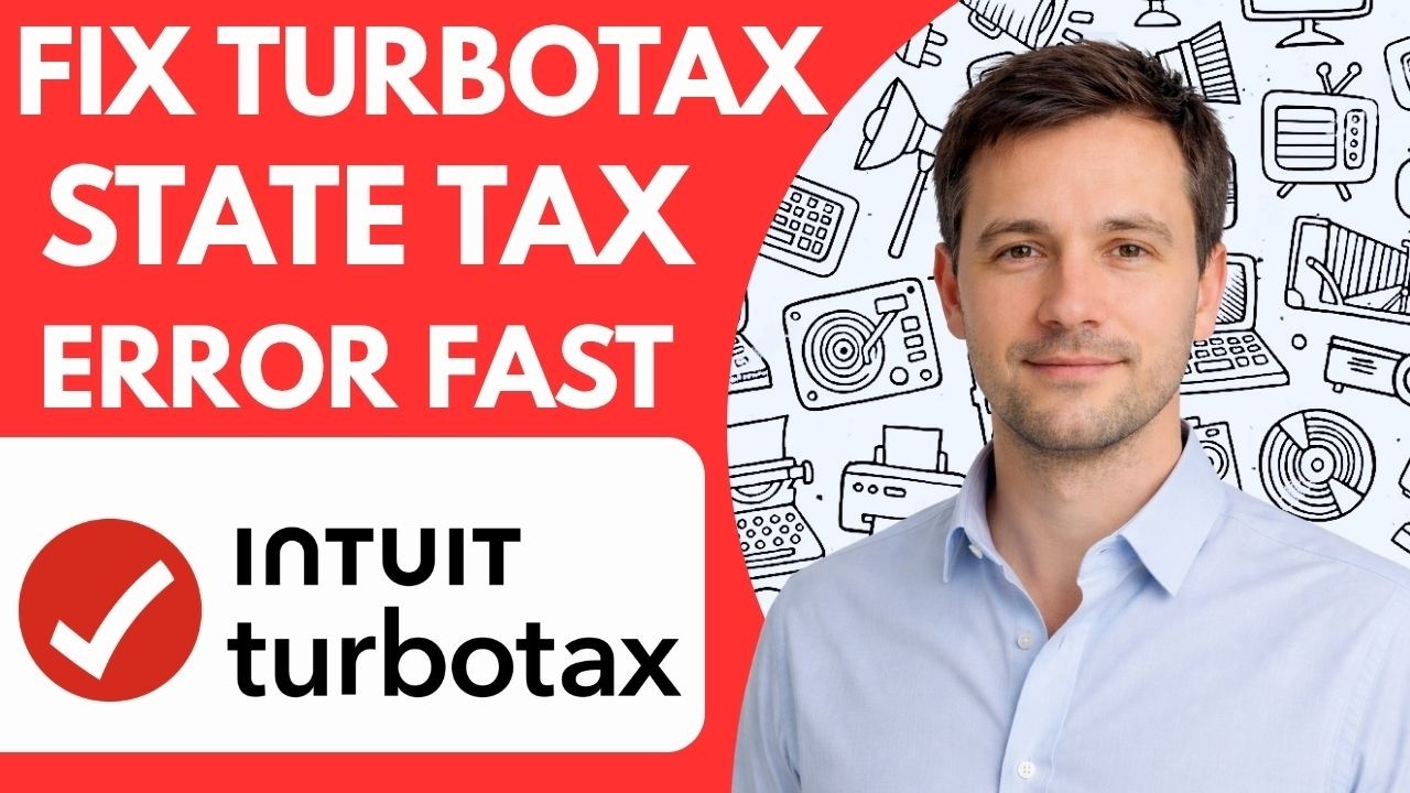 Fix TurboTax State Tax Error Fast