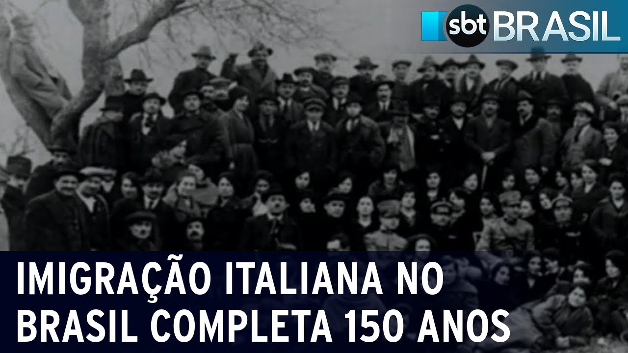Imigração italiana no Brasil completa 150 anos | SBT Brasil (21/02/24)