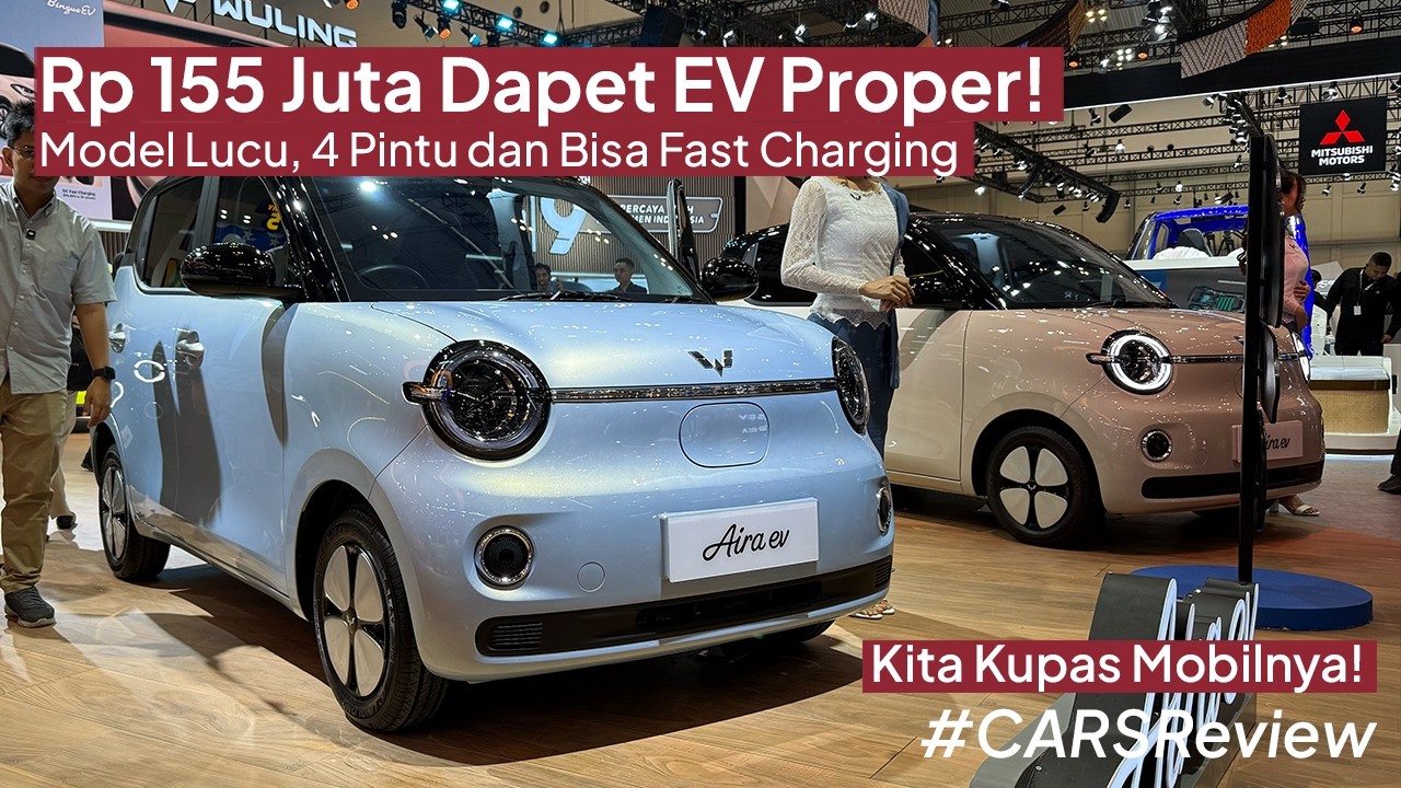 #CARSReview Wuling Aira EV | Mobil Lucu Harga 150 Jutaan!