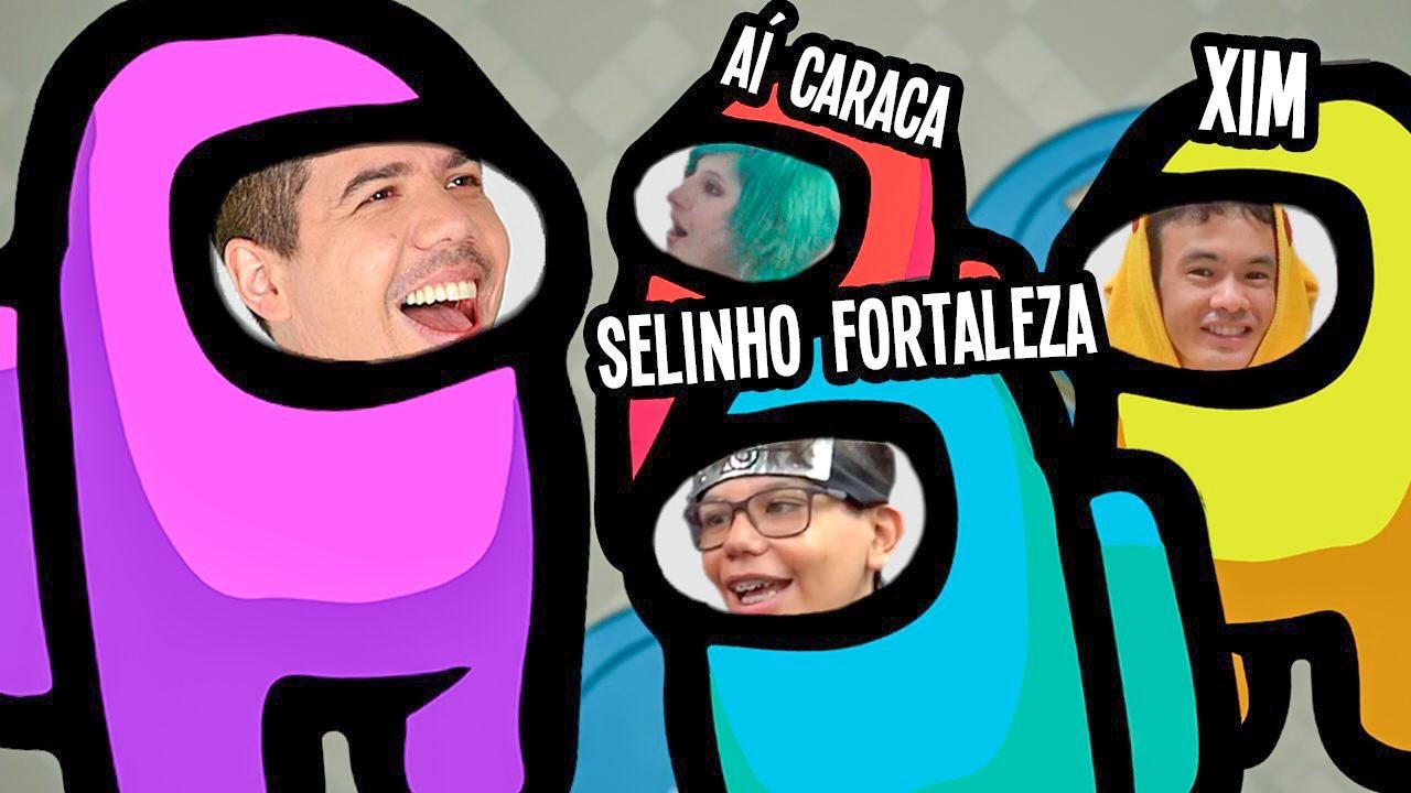 AMONG US com os MEMES do canal