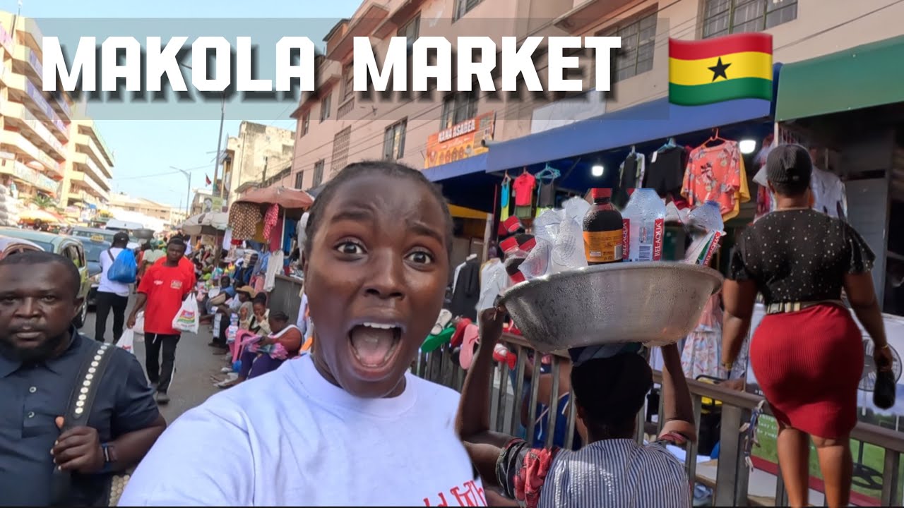 Exploring Makola Market In Accra Ghana 🇬🇭 Unbelievable ‼️