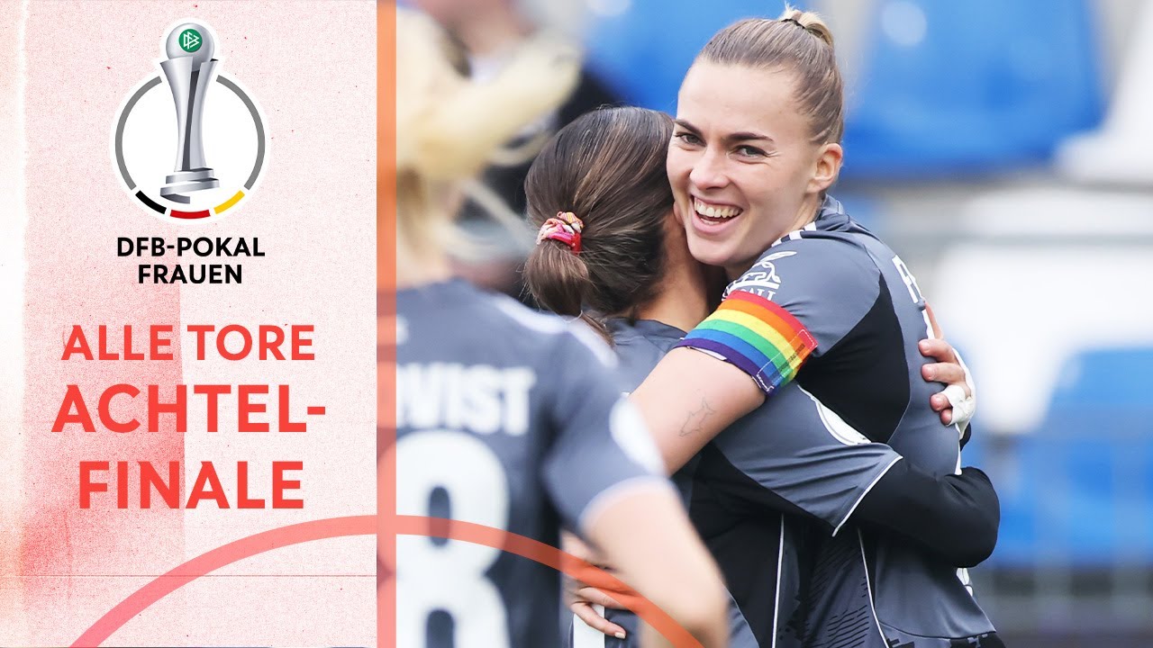 Torspektakel zwischen der TSG & SGE! | DFB-Pokal der Frauen: Torshow Achtelfinale