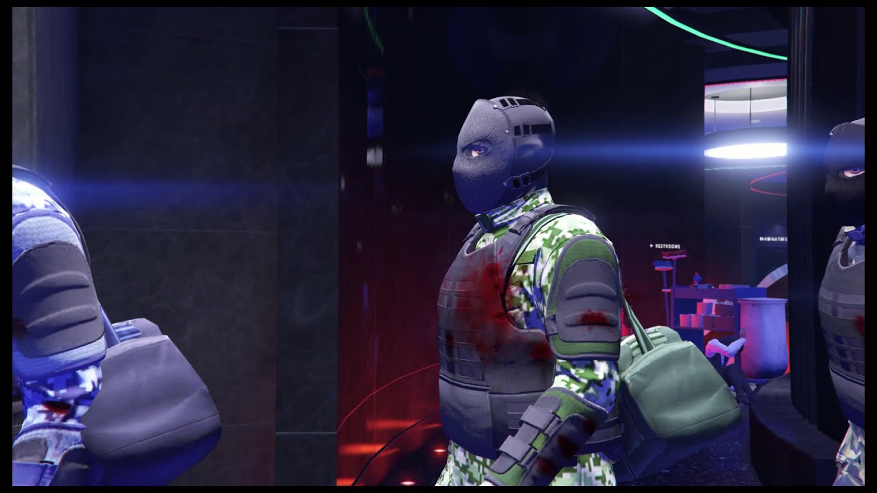 GTA5 鑽石賭場搶劫  兇猛強闖 精英挑戰  難度：普通  目標：藝術品