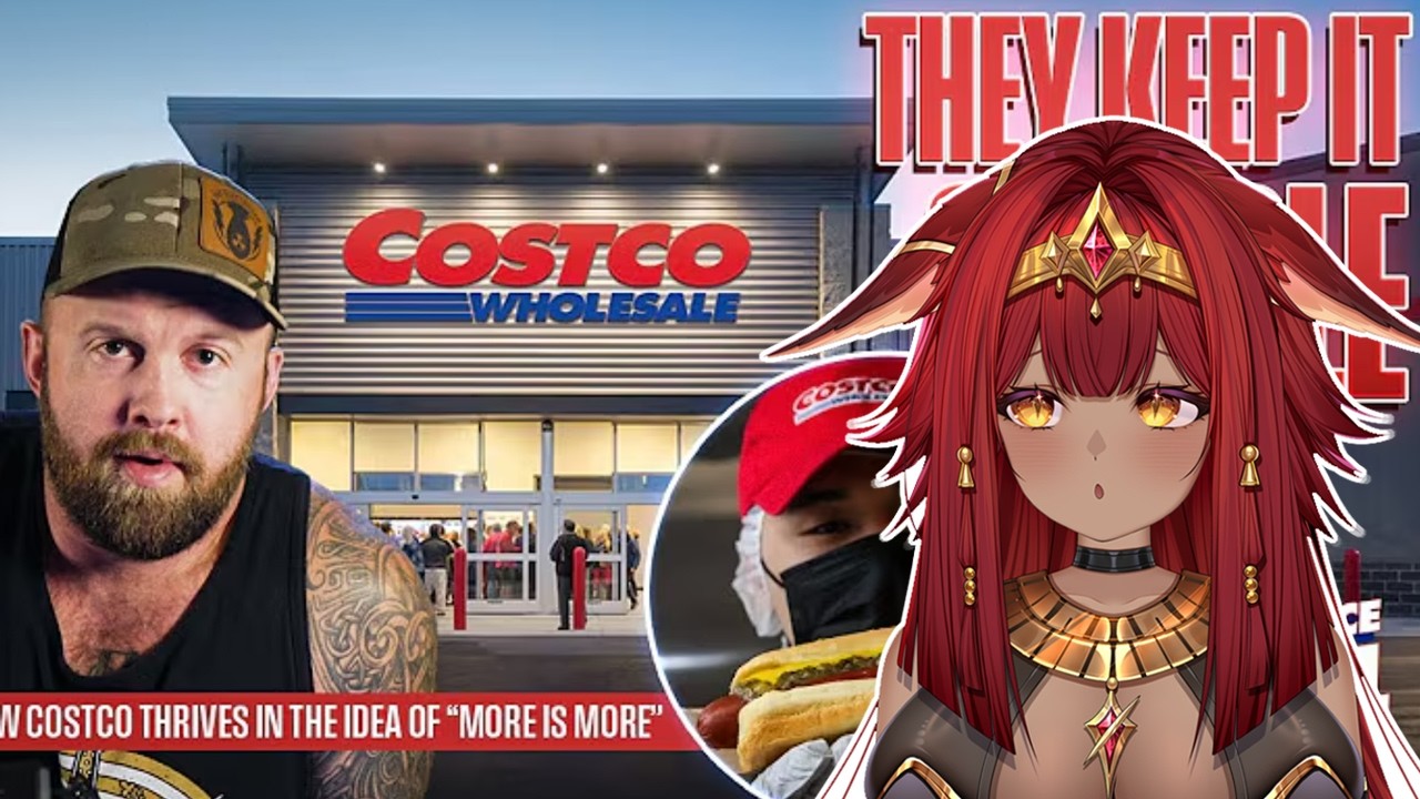 VTuber Reacts  - The Most Gangster Grocery Store On Earth - Costco