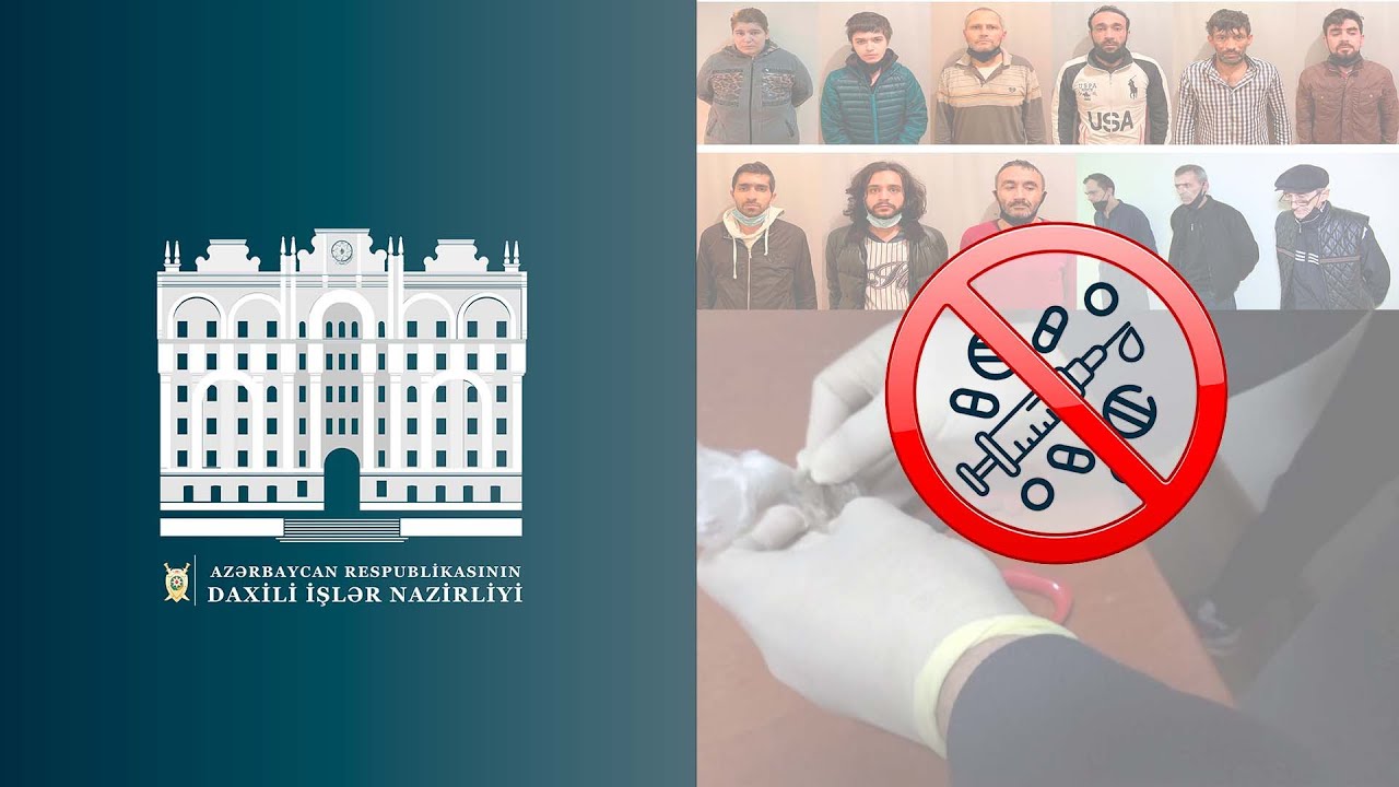 Narkotik vasitələrin qanunsuz dövriyyəsinə qarşı keçirilən əməliyyatlar zamanı 12 nəfər saxlanılıb