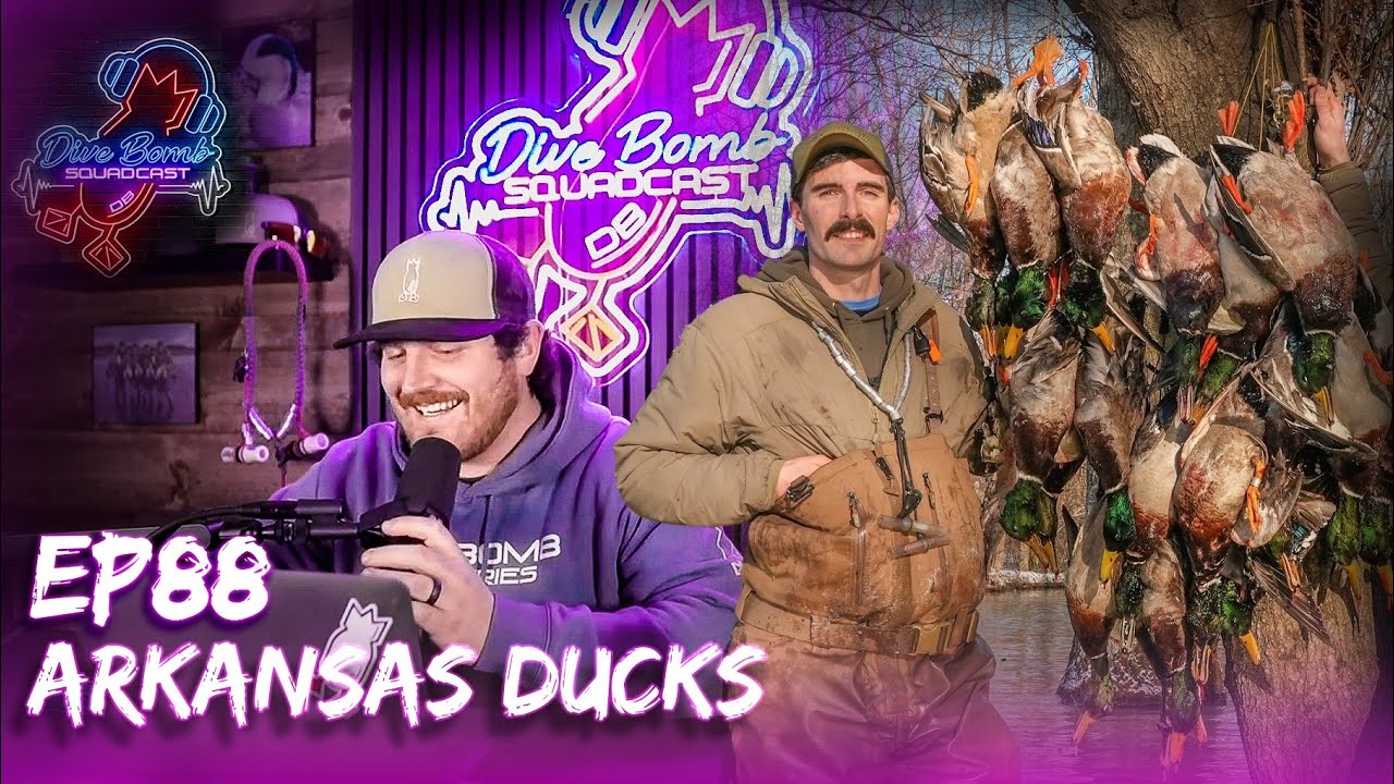 Охота на уток в Арканзасе с Заком Карозерсом из Big Slash Hunts | #SQUADCAST EP88