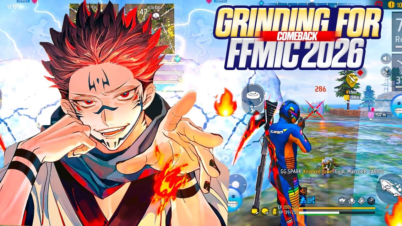 GRIND TIME 💪 | TOURNAMENT HIGHLIGHTS ✨ | FREE FIRE MAX 🇮🇳 | SPARK RUSH 🔥
