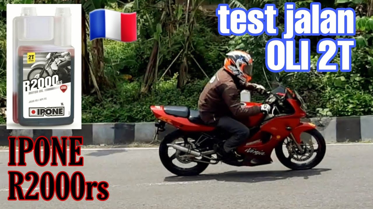 Test Jalan IPONE R2000rs Oli Samping 2T di Ninja 150 RR