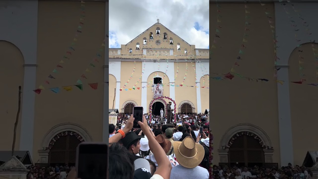 Visita tradicional de la virgen de tetiz a Hunucma 2026