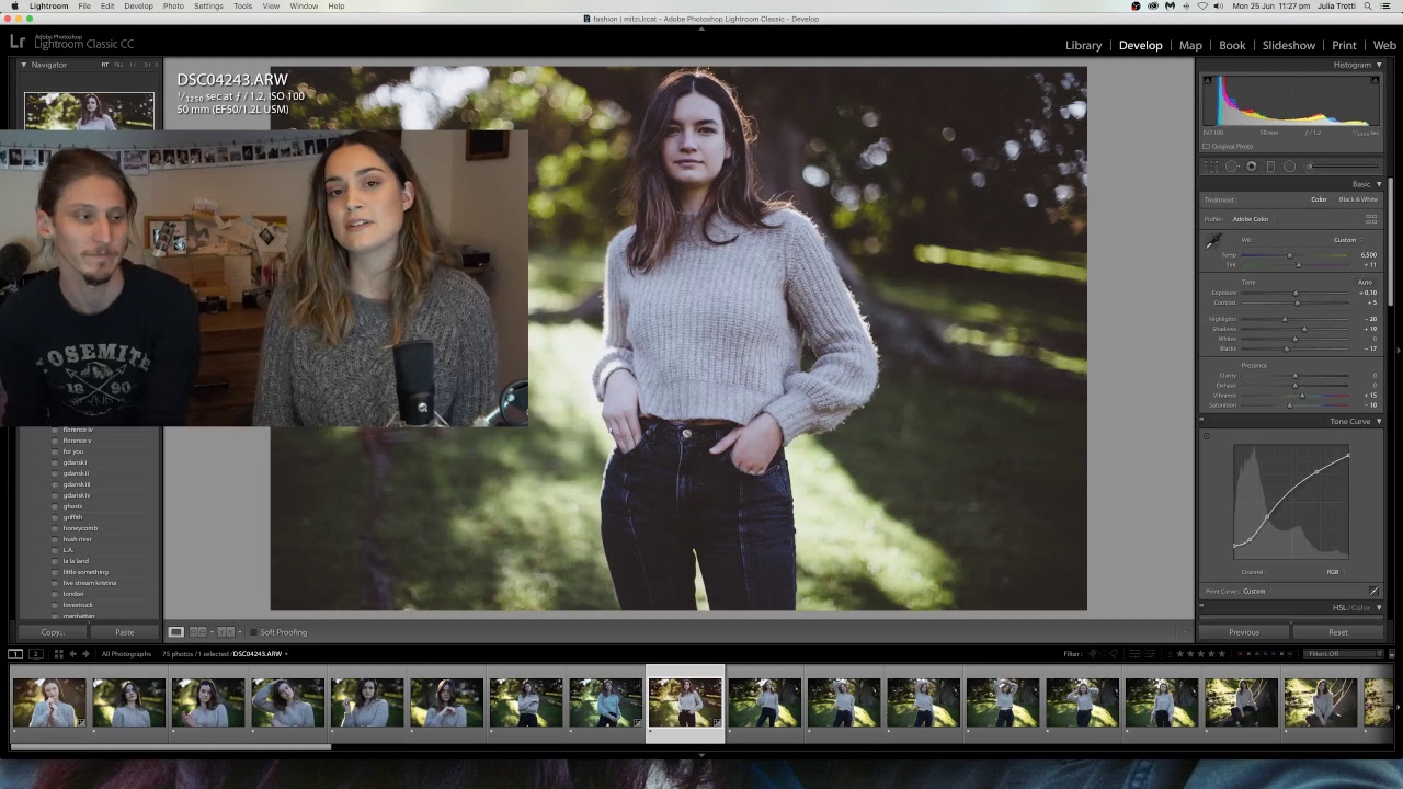 Live Stream with Julia Trotti - Edit photos with me + photography talk!