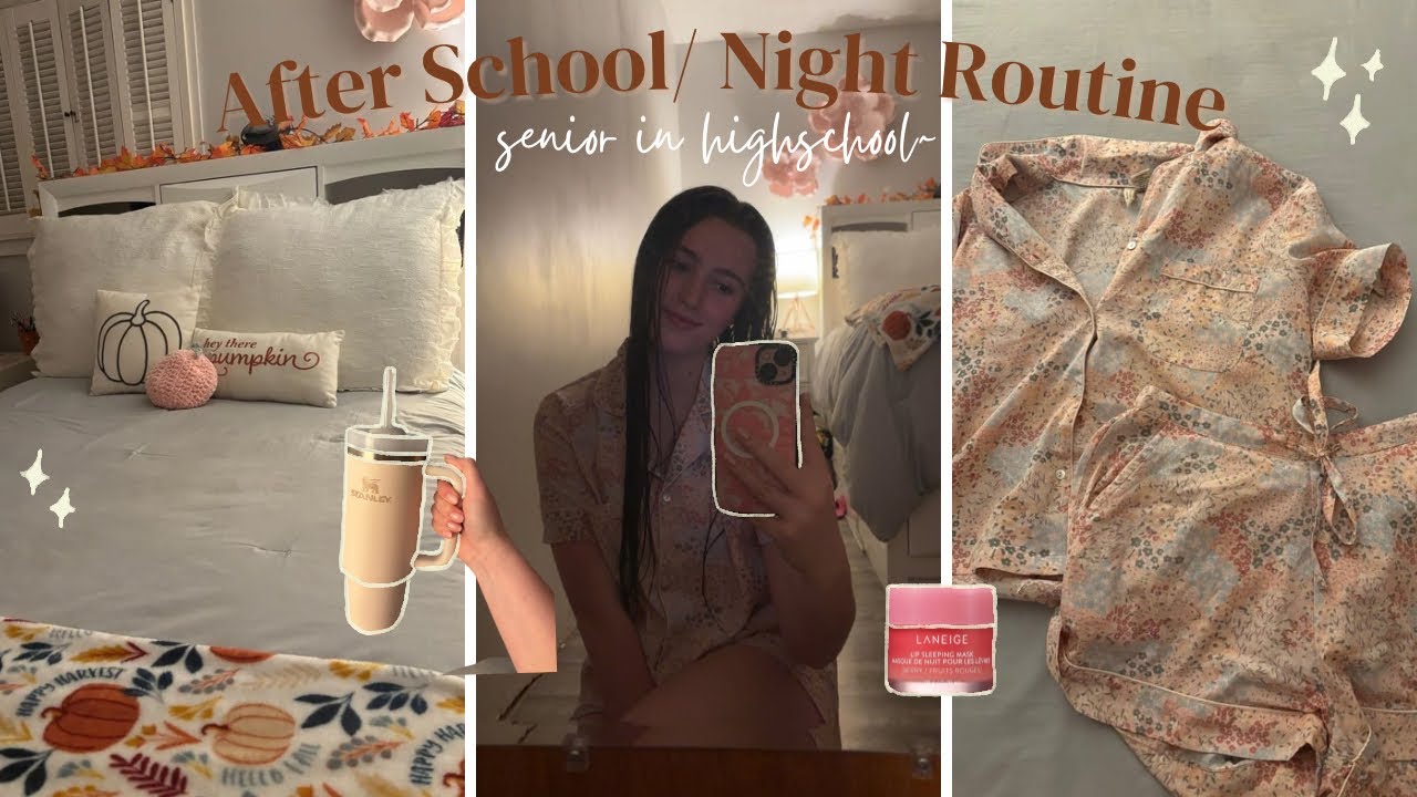 Afterschool & Night Routine | Productive + Realistic 