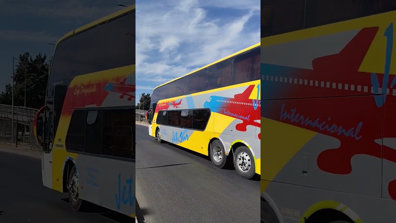 Busscar Panor&aacute;mico DD,Buses Jet Sur,Scania K420 ,semi cama.