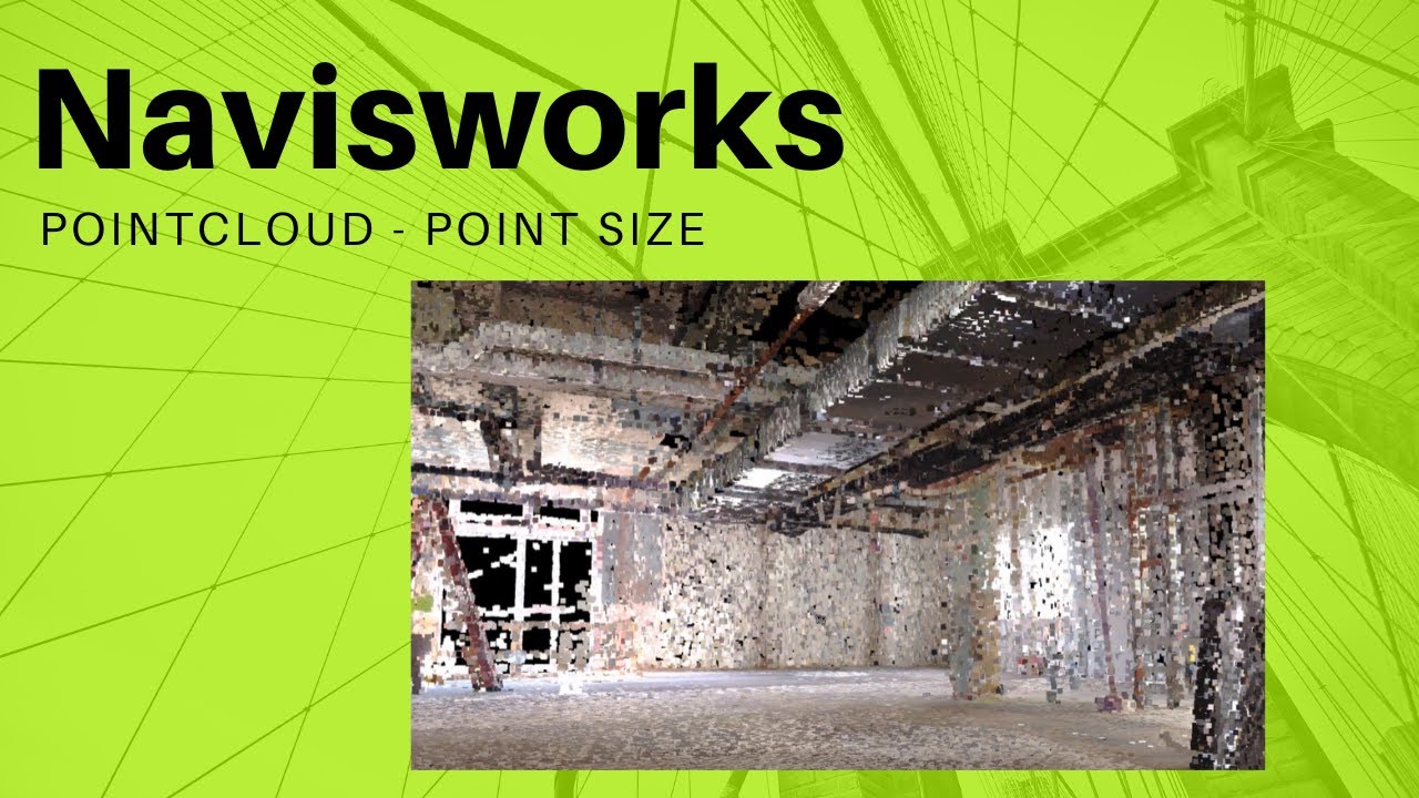 Navisworks | Pointcloud | Point Size