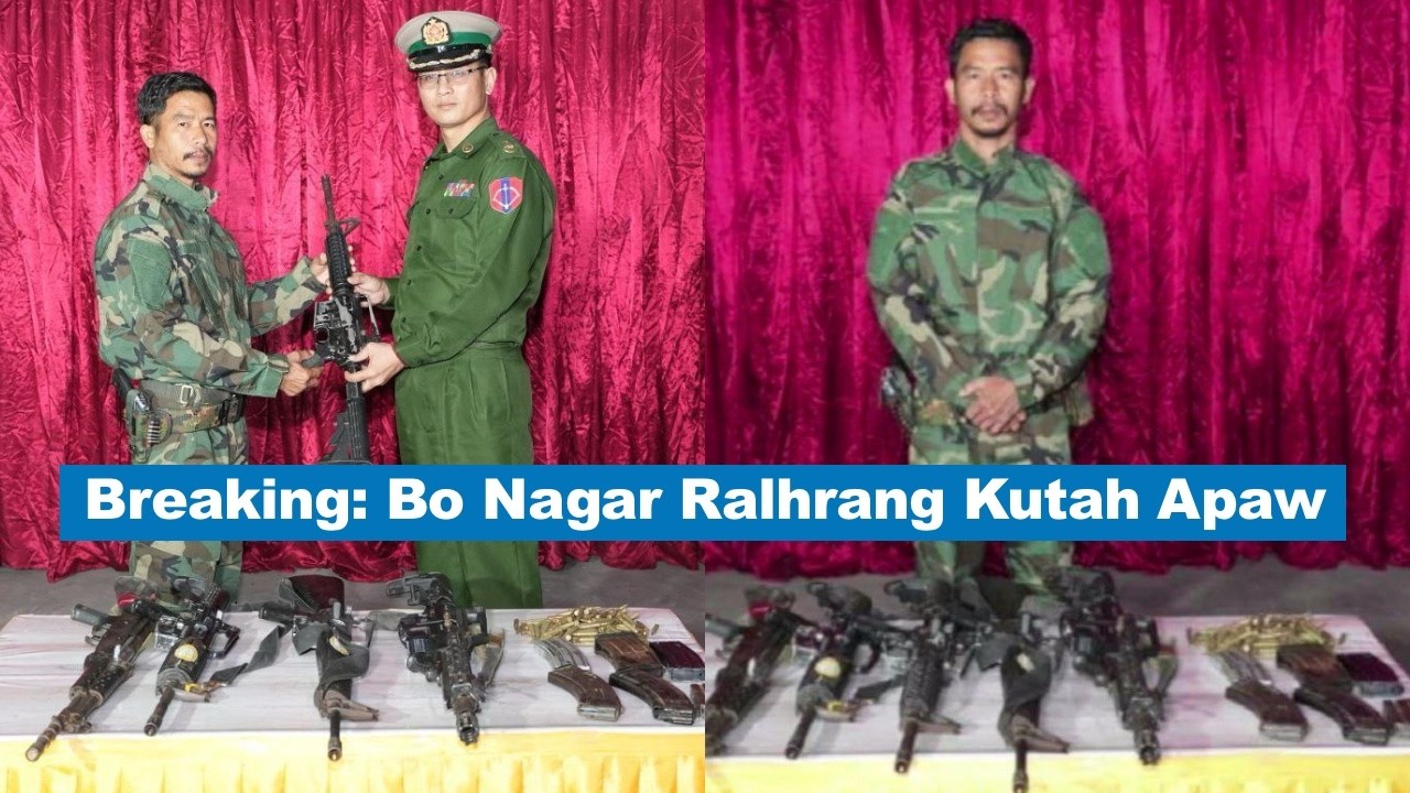 Breaking: BNRA Hotu Bo Nagar cu NUG/PDF Ih Simnak Ruangah Ralhrang Kutah A Peaw